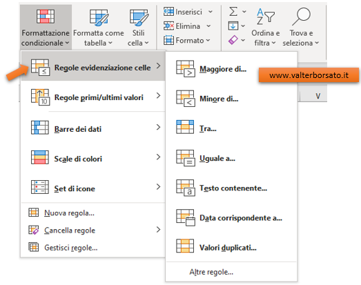 L'opzione Mantieni Formattazione Originale Permette Di La Formattazione Condizionale di Excel